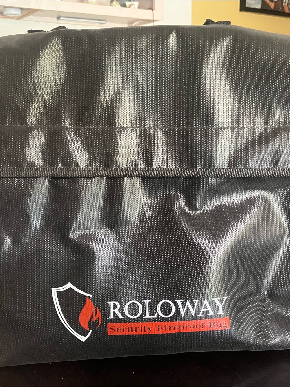 Roloway Black Security Fireproof Bag